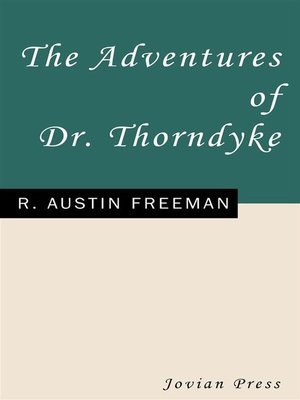 cover image of The Adventures of Dr. Thorndyke